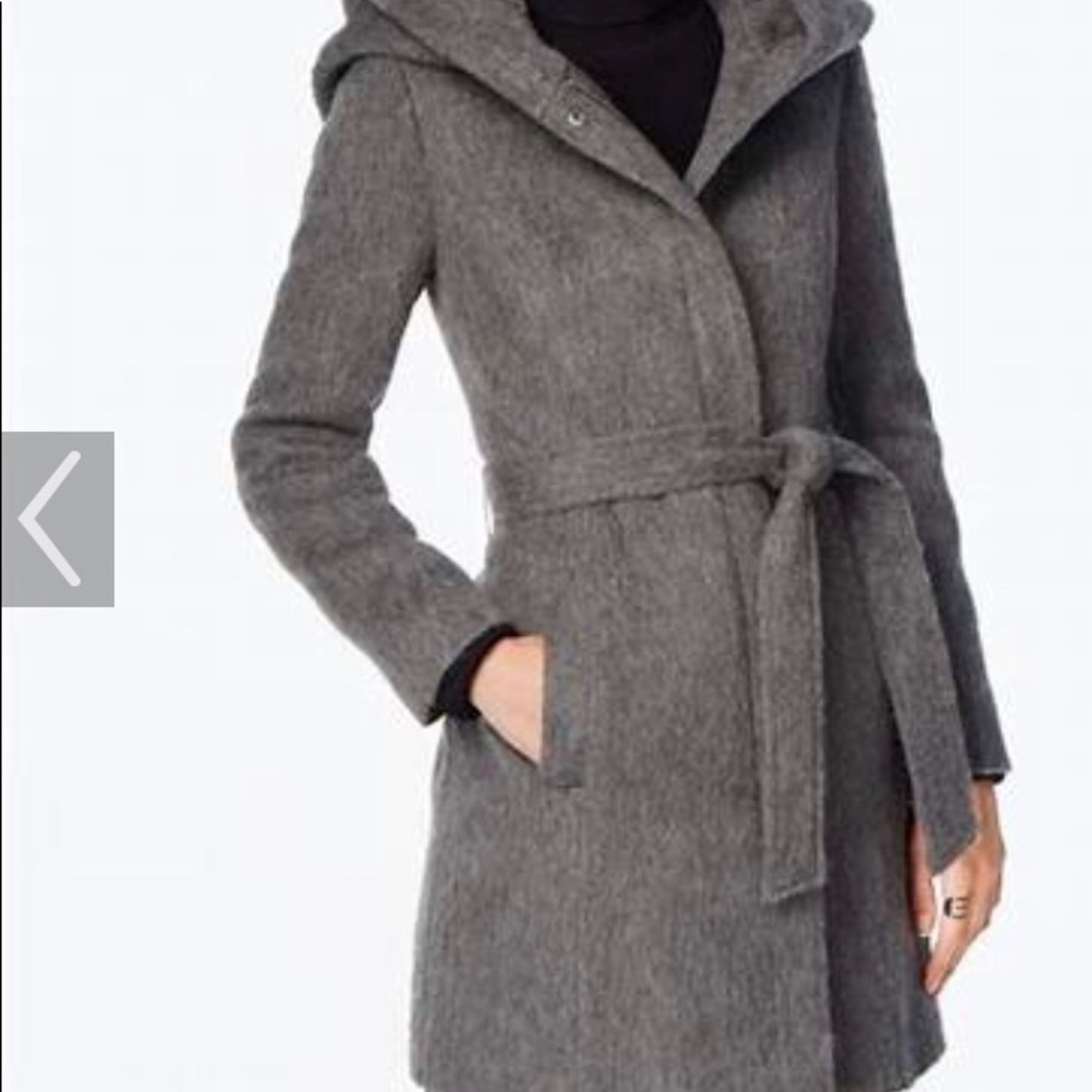 Cole Haan Signature wool coat with hood